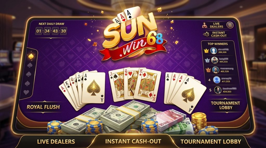 Game Bài Online Đổi Thưởng Sunwin - TOP 1 Sảnh Cược Uy Tín sunwin gamebaionlinedoithuong